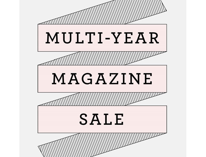 DiscountMags Multi-Year Magazine Sale