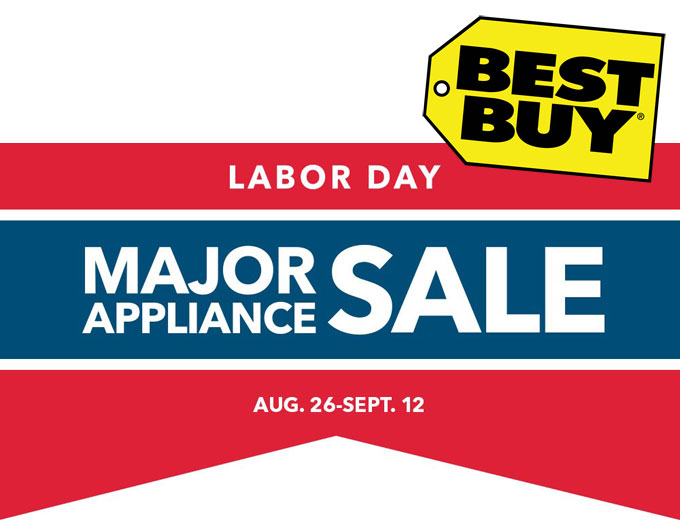 Best Buy Sale - 50% off Major Appliances