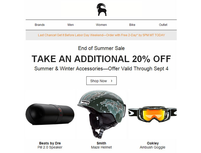 Winter & Summer Accessories at Backcountry