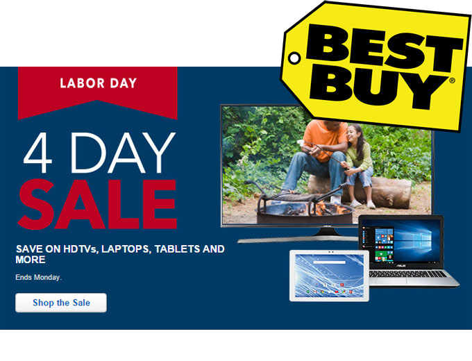 Best Buy 4-Day Labor Day Sale