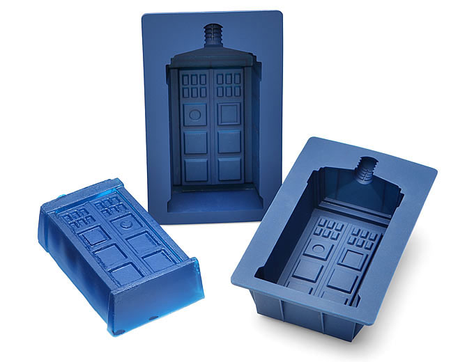 Doctor Who TARDIS Gelatin Mold Set