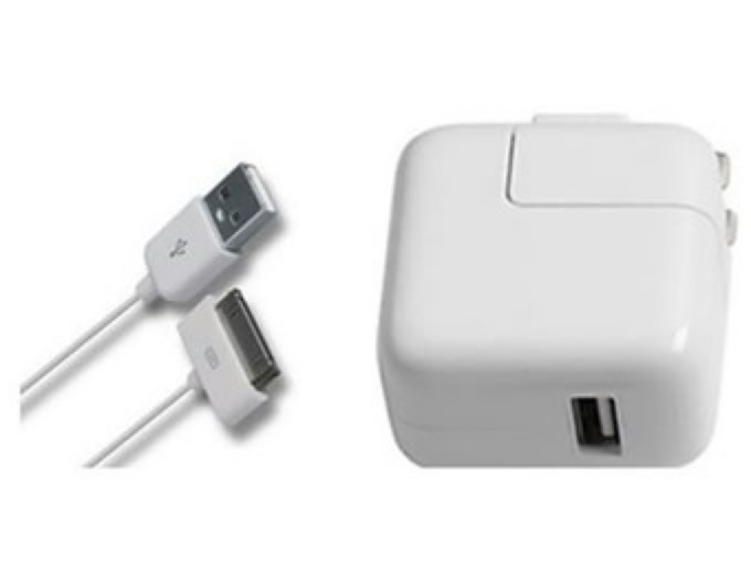 Apple 10W USB Charger Adapter with USB Cable