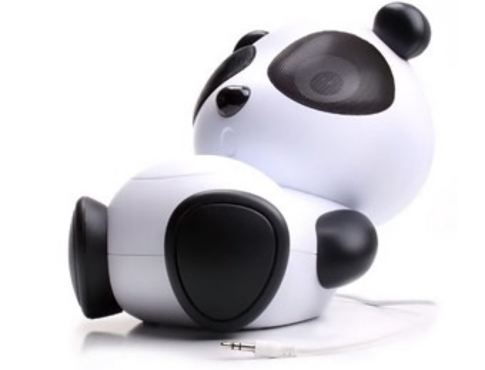 GOgroove Mama Panda Pal Stereo Speaker
