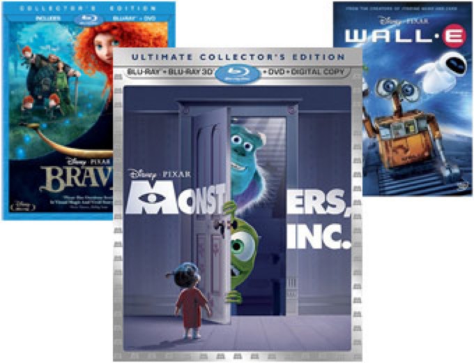 Pixar Hits, DVD & Blu-ray