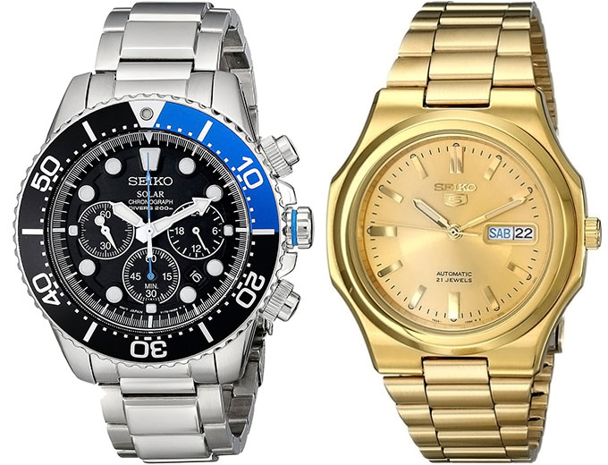 Up to 79% off Seiko Men's Watches