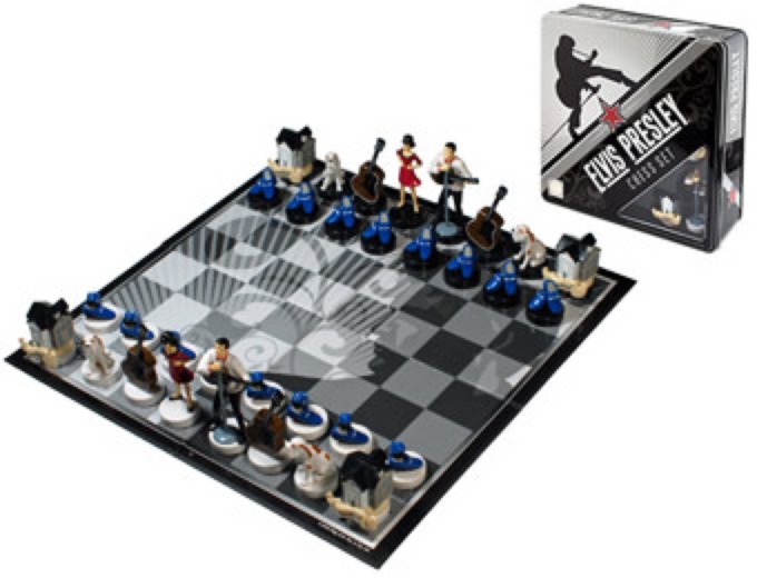 Elvis Collector's Chess Set