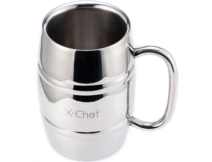 X-Chef Double Wall Stainless Steel Mug