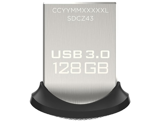 SanDisk Ultra Fit 128GB USB 3.0 Flash Drive