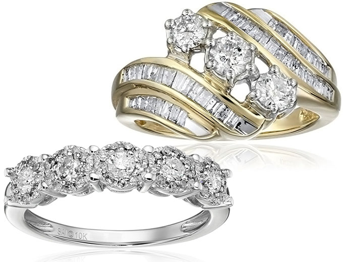 Engagement and Anniversary Rings Under $1000