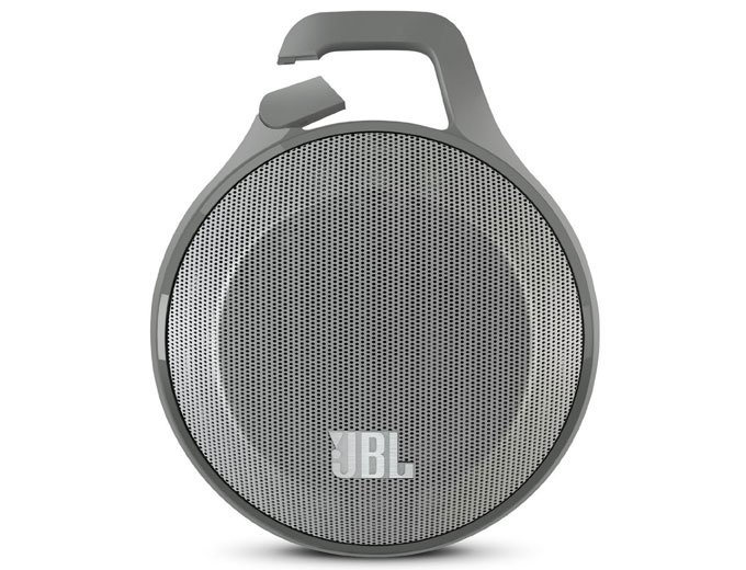 JBL Clip Portable Bluetooth Speaker (Grey)