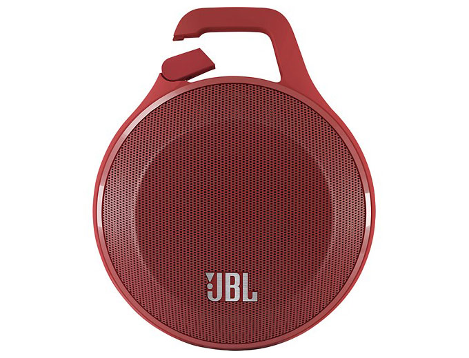 JBL Clip Portable Bluetooth Speaker (Red)