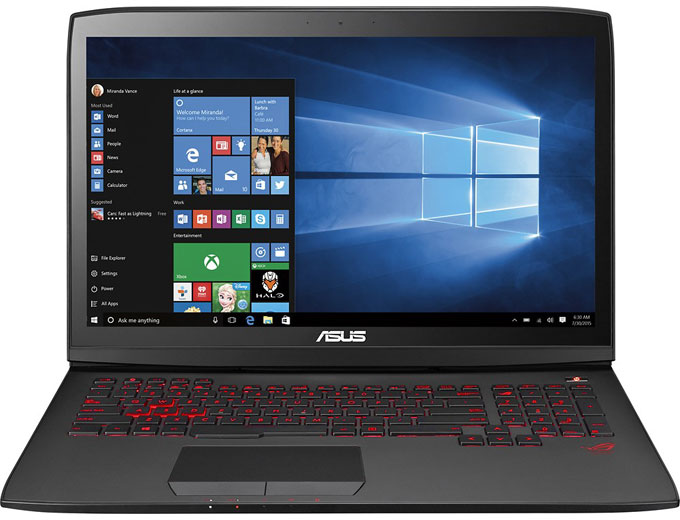 Asus ROG 17.3" Touch-Screen Laptop