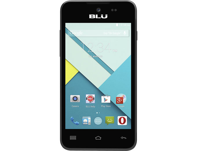 Blu Advance 4.0 Unlocked Cell Phone, Black