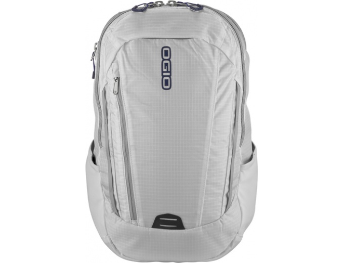 Ogio Apollo Laptop Backpack - White/navy