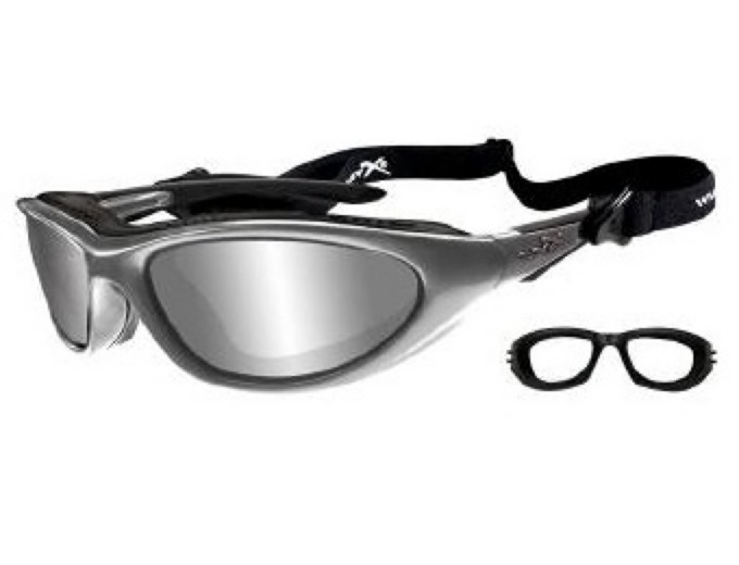 Wiley X Blink Silver Flash Sunglasses