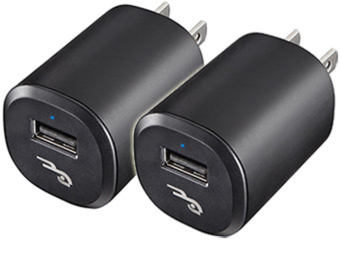 Two Rocketfish Mobile USB Wall Chargers