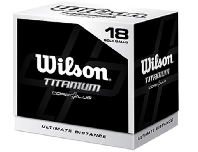 Wilson Titanium Golf Balls