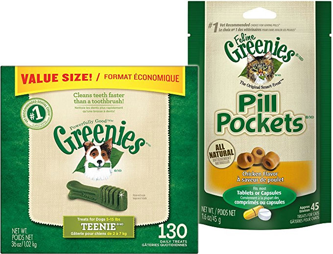 Up to 73% off Greenies Dog and Cat Treats