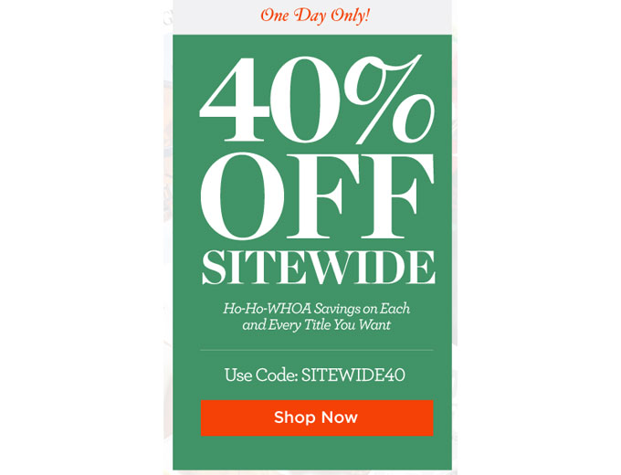 DiscountMags 40% off Holiday Sale