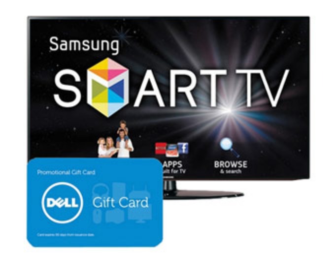Deal: Samsung UN40EH5300 40" HDTV w/$100 Gift Card