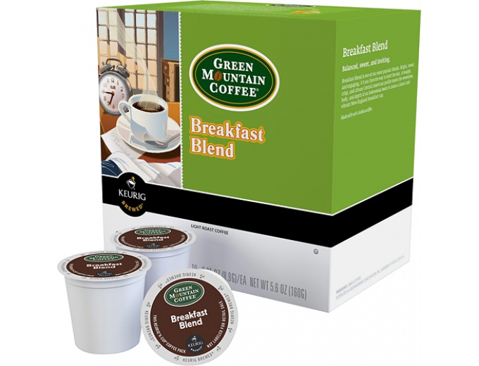 Keurig Green Mountain Breakfast Blend K-cups