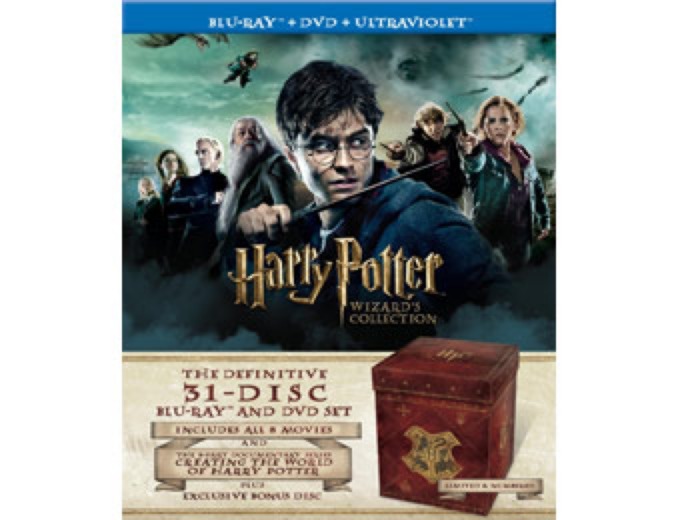 Harry Potter Wizard's Collection, Blu-ray