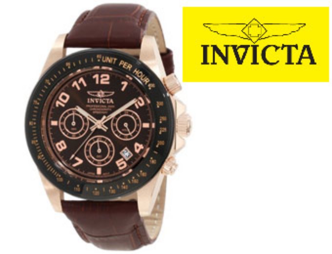 Invicta 10712 Speedway Leather Watch