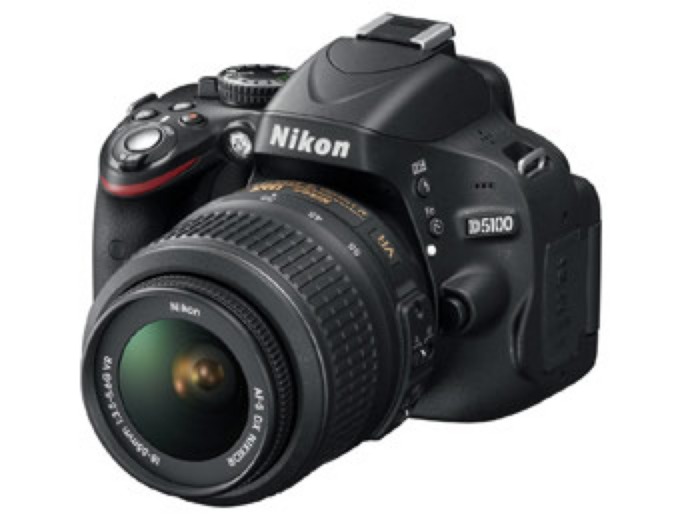 Nikon D5100 16.2MP SLR Camera w/ VR Lens