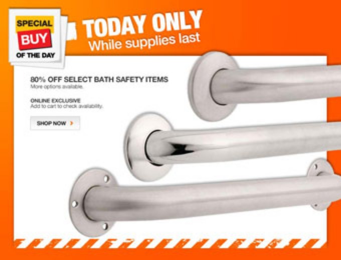 Bath Safety Items at Home Depot