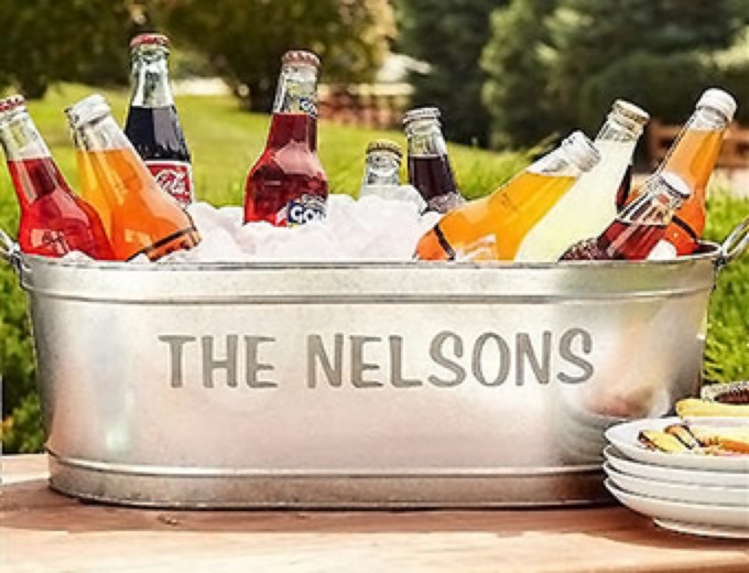 Personalized Beverage Tub