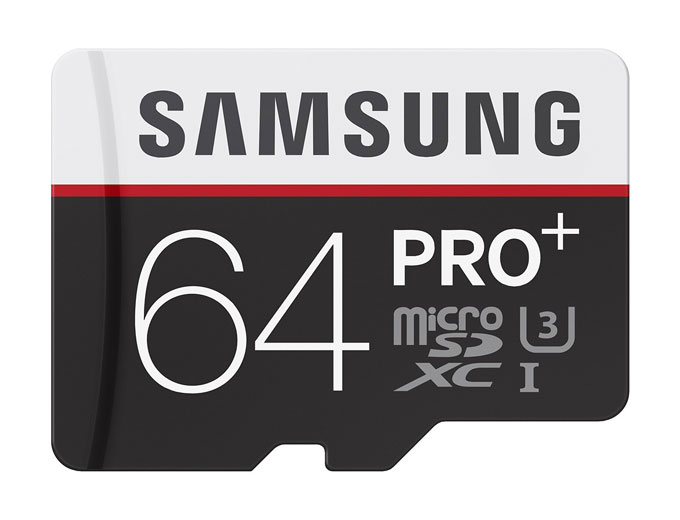 Samsung PRO+ 64GB microSDXC Memory Card