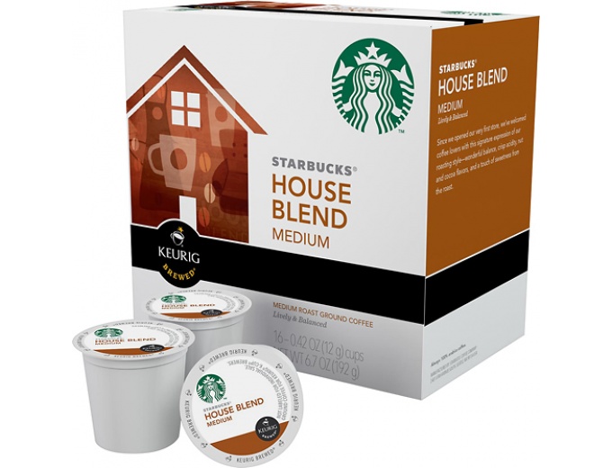 Keurig Starbucks House Blend K-cups 16-pk