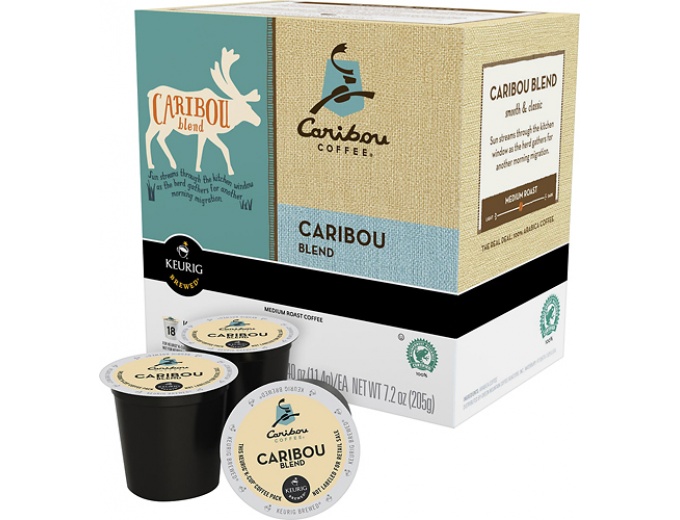 Keurig K-cup Caribou Blend Coffee (18-pack)