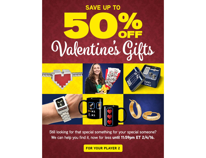 Valentine's Day Gifts at ThinkGeek