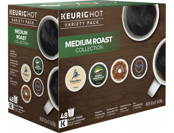 Keurig Medium Roast Variety Pack K-cups 48