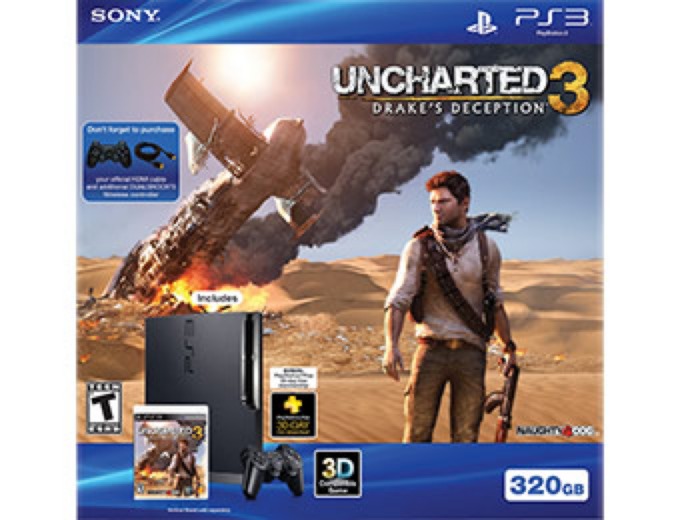 PS3 Uncharted 3 Bundle