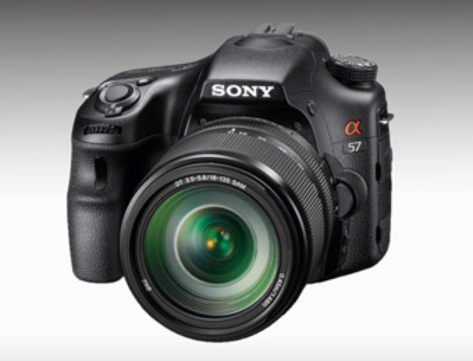 Sony Alpha SLT-A57K DSLR with Zoom Lens