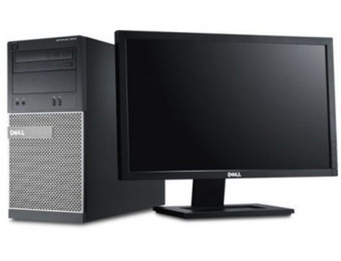 Dell OptiPlex 7010 Desktop with Monitor