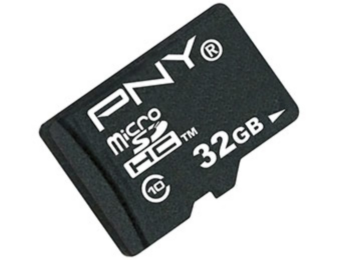 PNY 32GB Class 10 Memory Card