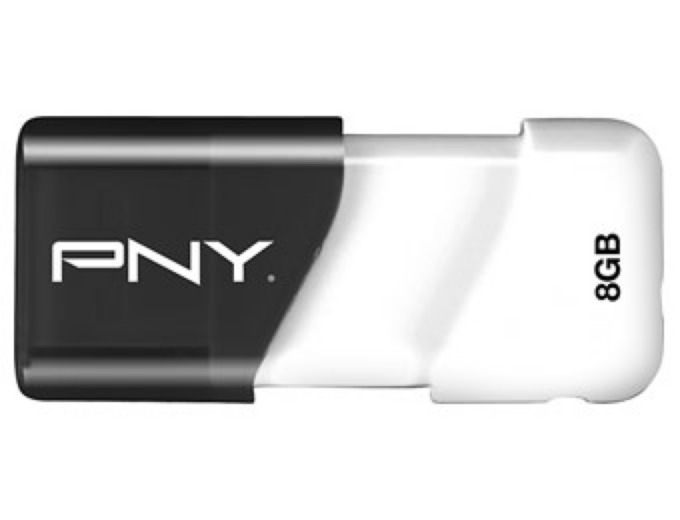PNY Attache 8GB USB 2.0 Flash Drive