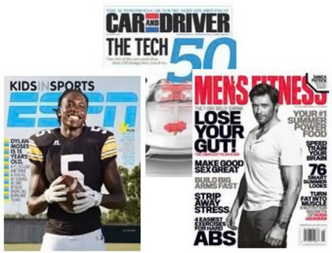 Magazine Sale: Wired, Shape, ESPN, & More