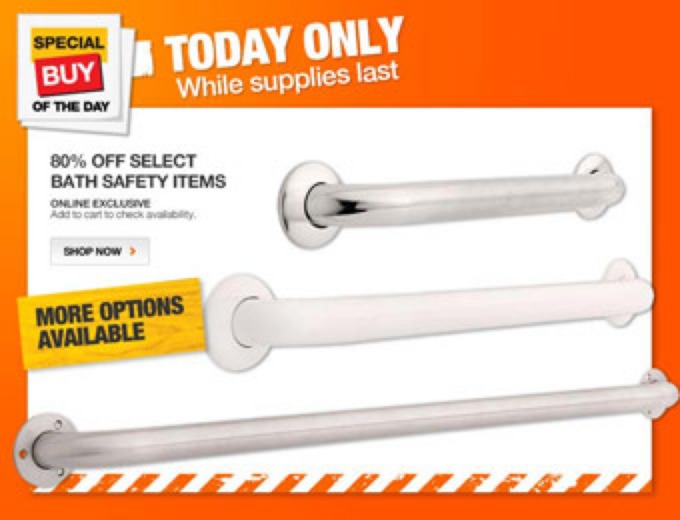 Home Bath Safety Items, Grab Bars & More
