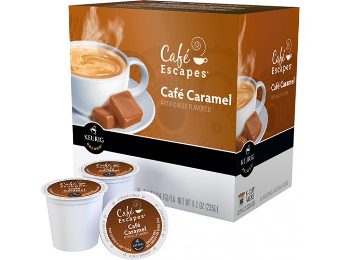 Keurig Café Escapes Café Caramel K-cups 16-pk