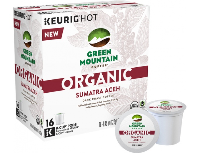 Green Mountain Coffee Organic Sumatra K-cups