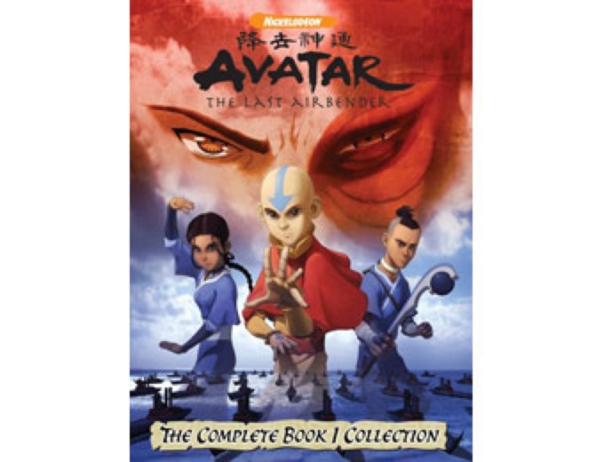 Avatar Complete Book One Collection on DVD
