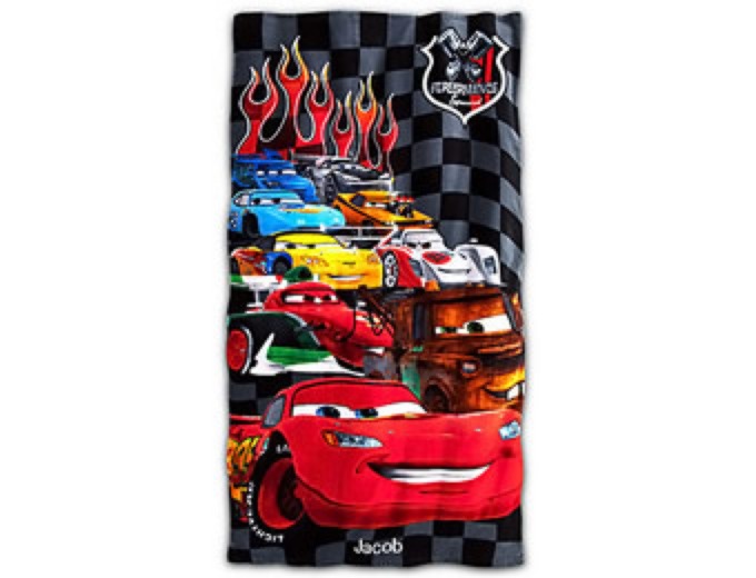 Disney 2013 Cars Beach Towel - 30" x 60"