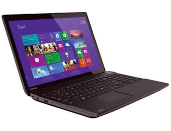 Toshiba 15.6" Touch Screen Laptop