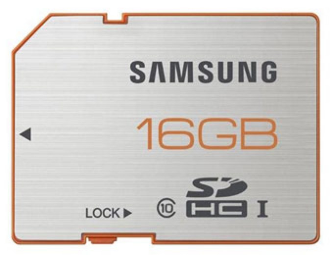 Samsung Plus 16GB SDHC Class 10 Flash Card