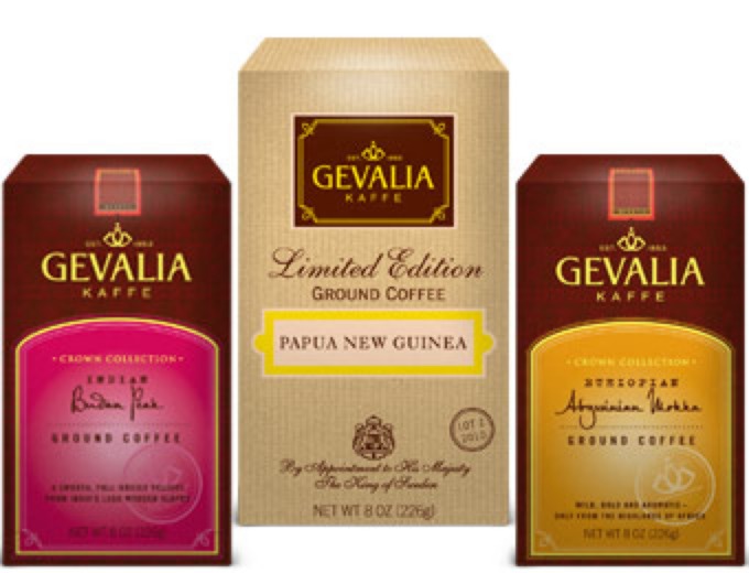 3-pack 8oz Gevalia Ground Coffee