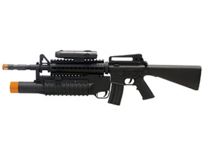 M16A6 Airsoft Rifle M203 Grenade Launcher